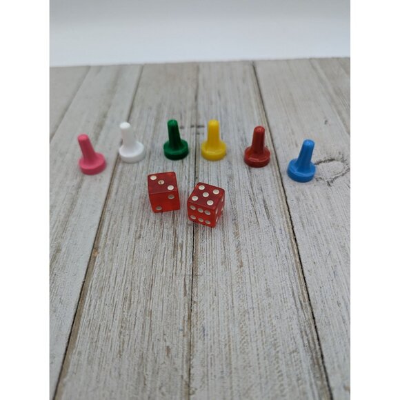 Managing Your Money Board Game Cuna Mutual Credit Union Tokens Dice 1970 - Picture 1 of 6